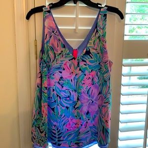 Lilly Pulitzer reversible sleeveless shirt